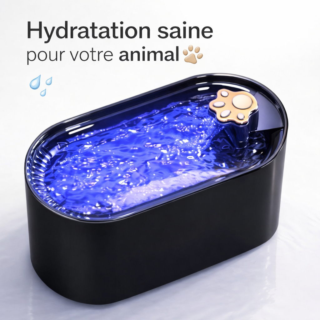 Fontaine à eau silencieuse – Pawdora
